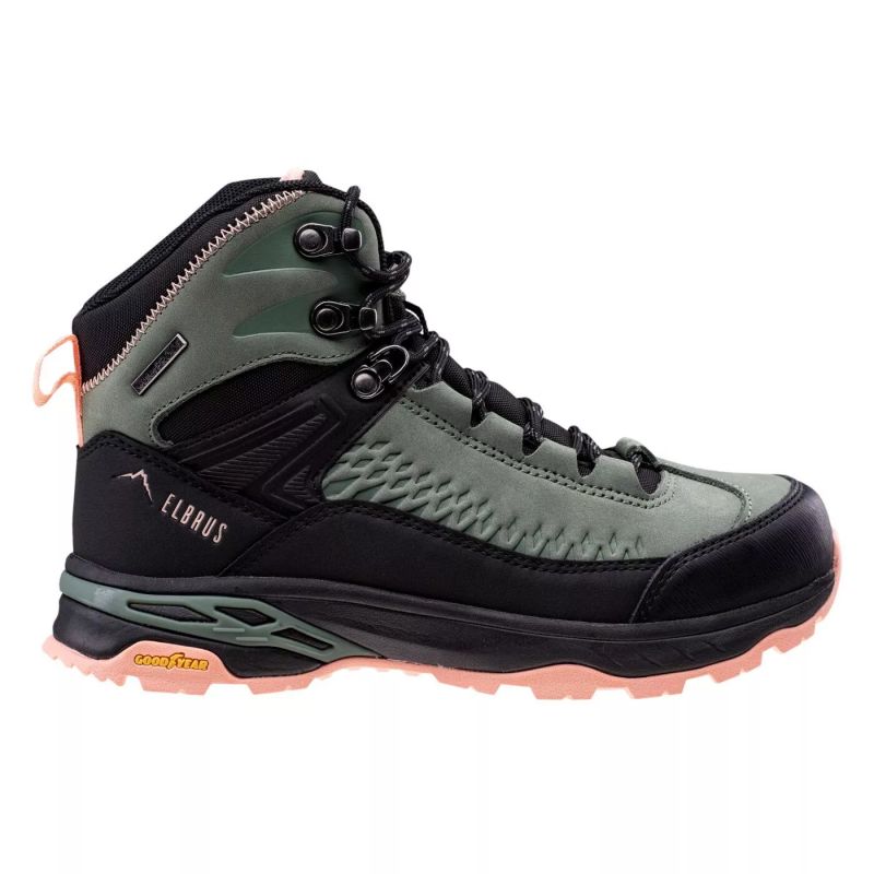 Elbrus Engen Mid WP GR W fekete cipő