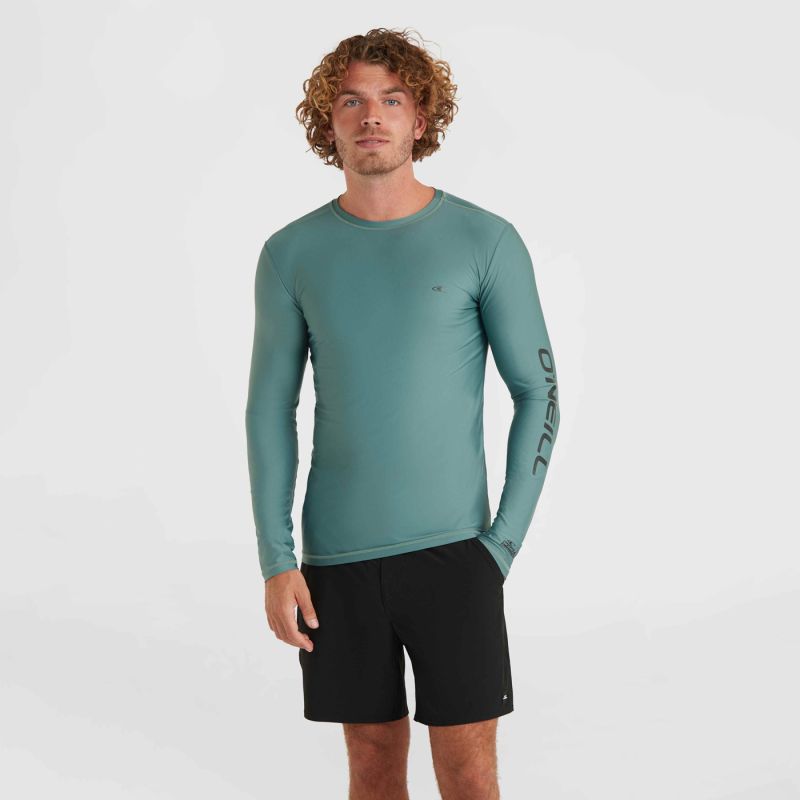 O'Neill UV Essentials Skins Long T-shirt zöld póló