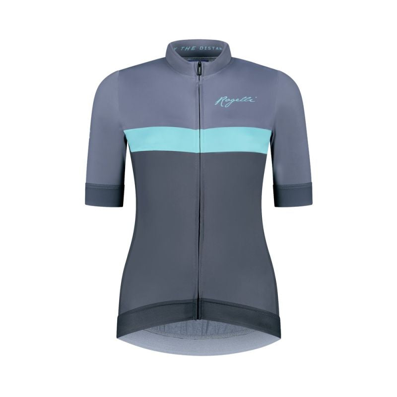Rogelli PRIME Women's T-Shirt Blue-Turquoise türkiz póló