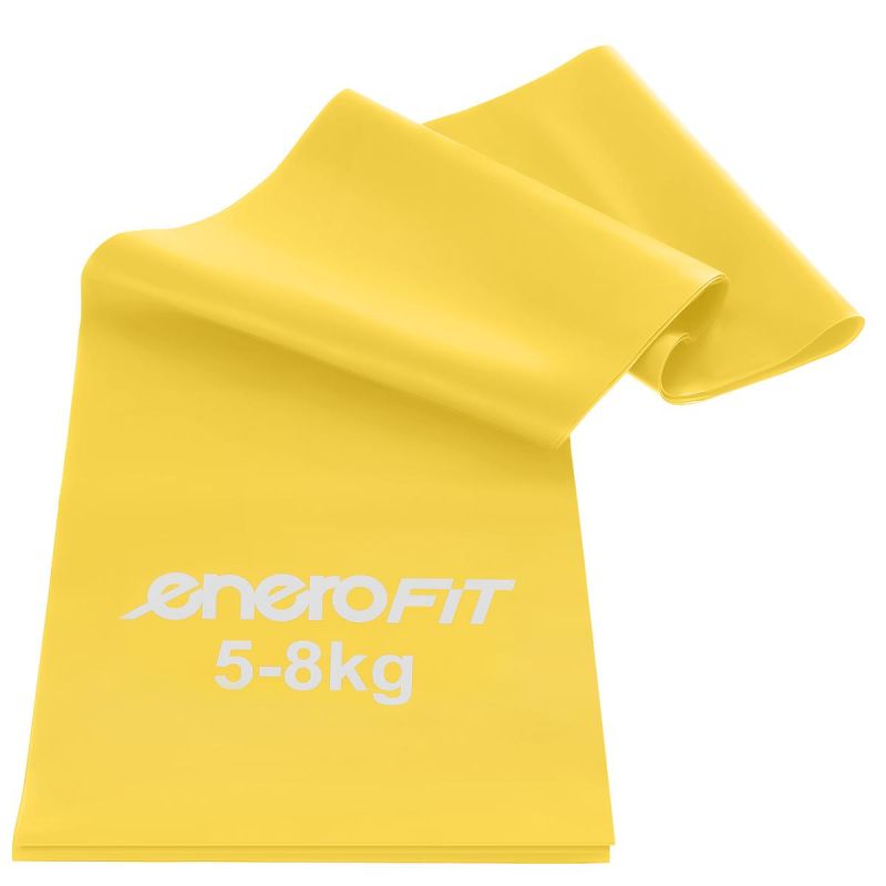 Enero Pro TRAINING TAPE FOR PILATES EXERCISES .25MM 5-8KG YELLOW sárga training equipment, socks tapes