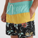 O'Neill Mix&Match Cali Block Swim 15'' sárga shorts, swimming shorts
