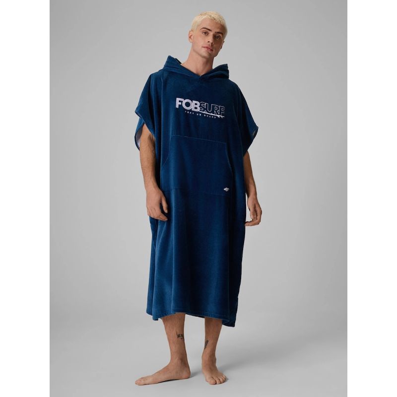 Men's beach poncho with UPF50+ filter 4F