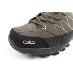 CMP Rigel men's trekking sports shoes, waterproof, durable, brown barna cipő