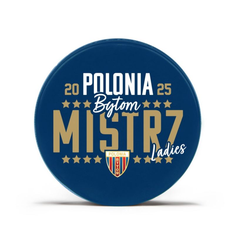 Inny Hockey puck Polonia Bytom 14 Champion BLUE WMN Ltd SREBKRMSPB Rajongói termék sötétkék