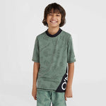 O'Neill UV Mix & Match Cali First 13'' Swim Shortscrazy Skin Jr T-shirt zöld póló