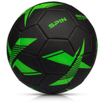 Meteor Spin 5 Soccer Black/Green uniw labda