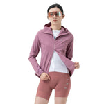 Rockbros TVI Women's Cycling with Hood L - Pink rózsaszín dzseki 304004-211758