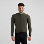 Rogelli SIGNATURE long sleeve t-shirt green 3XL zöld póló