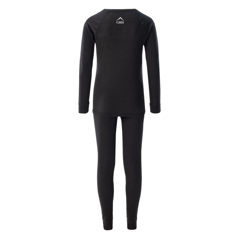 Elbrus Thermal underwear Melor Merino Set Tb Jr fekete thermoactive clothing