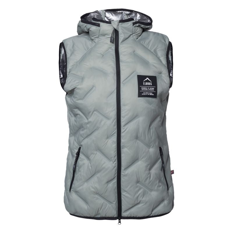 Elbrus Quilted Vest Huel Vest Primaloft W bézs vests