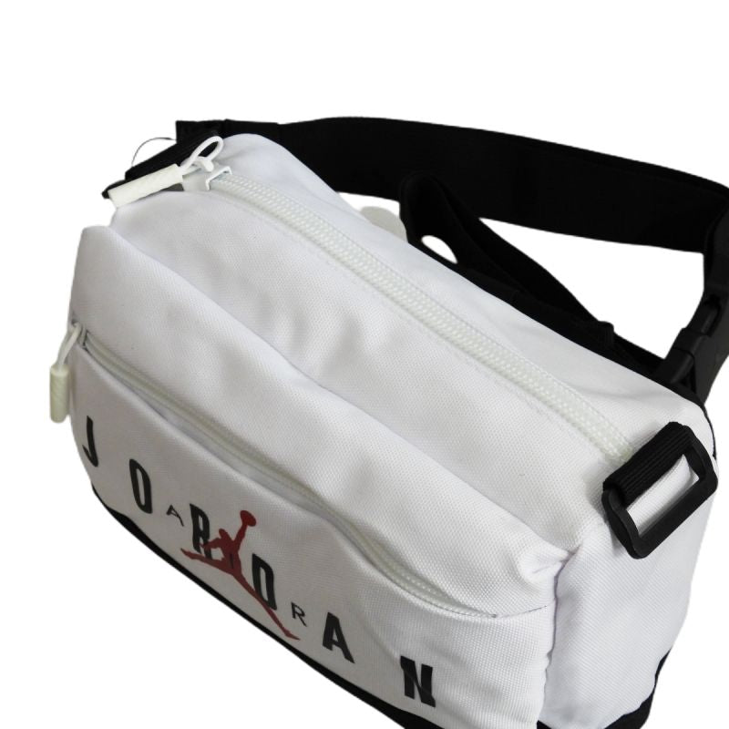 AIR Jordan Jam HBR Crossbody Shoulder Bag White - uniwersalny sachets, belts, bags