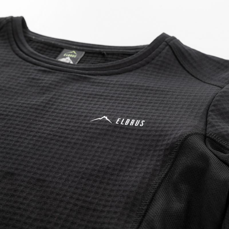 Elbrus Nadim Polartec Sweatshirt W fekete pulóver