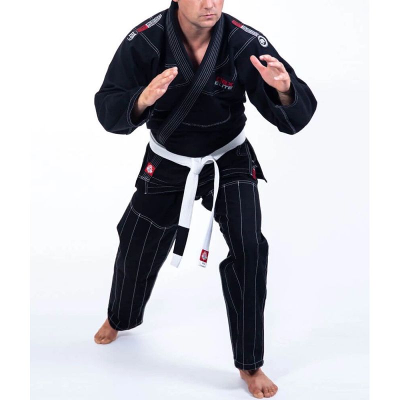 DBX Bushido Kimono / GI for BJJ training - Black DBX ELITE A0 + A0 BELT a4 kimonos, training belts, sachets, belts, bags, training equipment