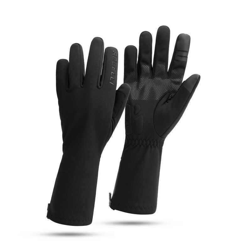 Rogelli PRIME winter gloves black 2XL fekete kesztyű