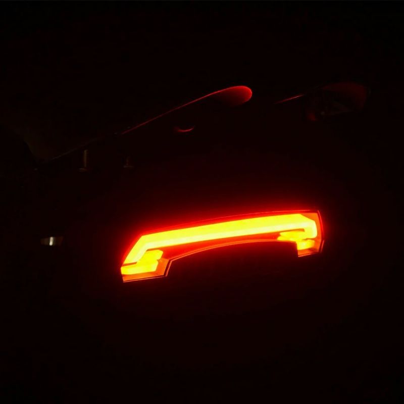Rockbros LKWD-R1 Rear Bike Light with Laser and Remote Control + Micro USB Cable - USB-A - fekete lights, tourist equipment