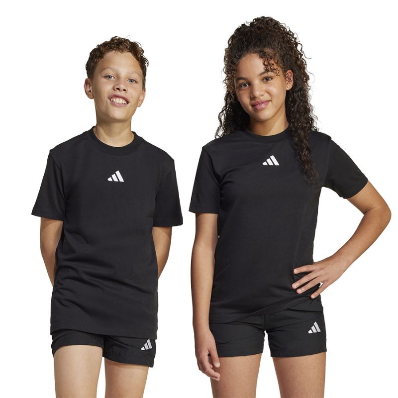 Adidas Essentials Junior T-Shirt JC9776 fekete póló