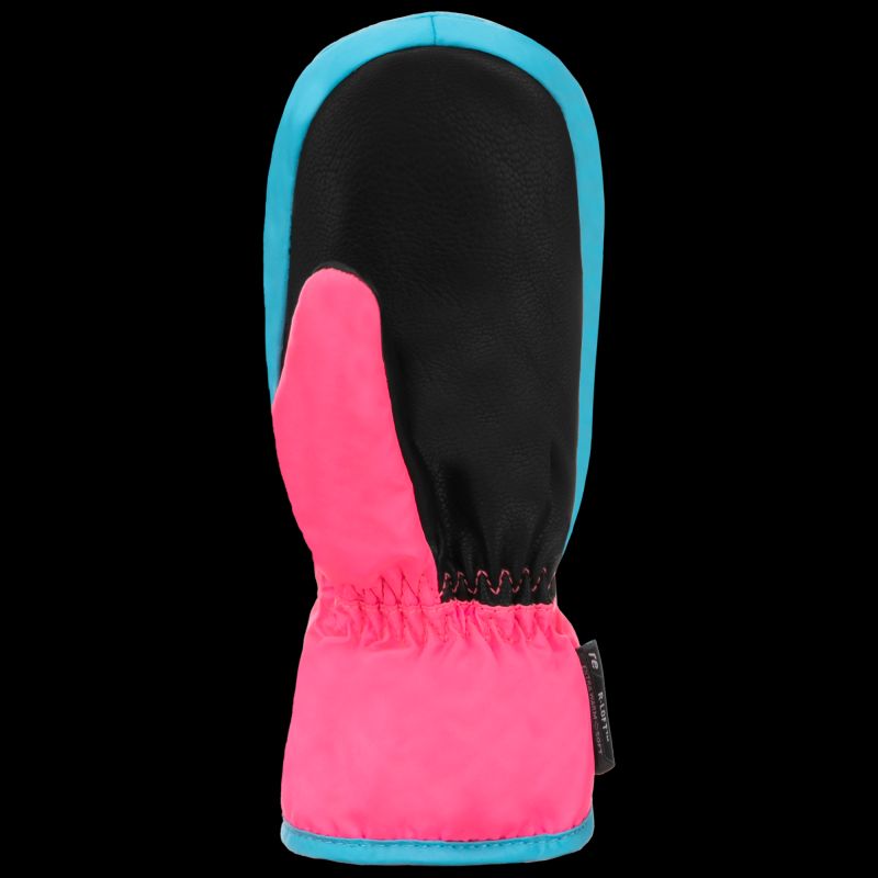 Reusch Ben Mitten children's winter gloves, waterproof, insulated, pink and blue (62/85/408/3305) Sapka