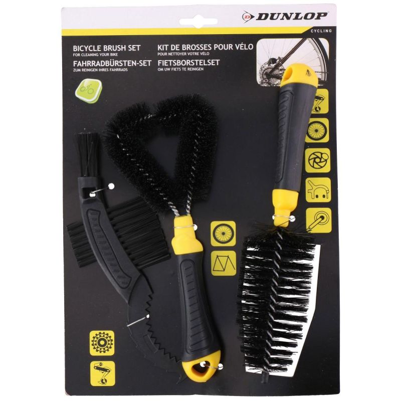 Dunlop Bike Cleaning Brush Kit fekete készlet GSP-102269