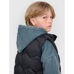 Boy's down vest with synthetic filling 4F 4FJRAW25TVJAM325-20S kabát