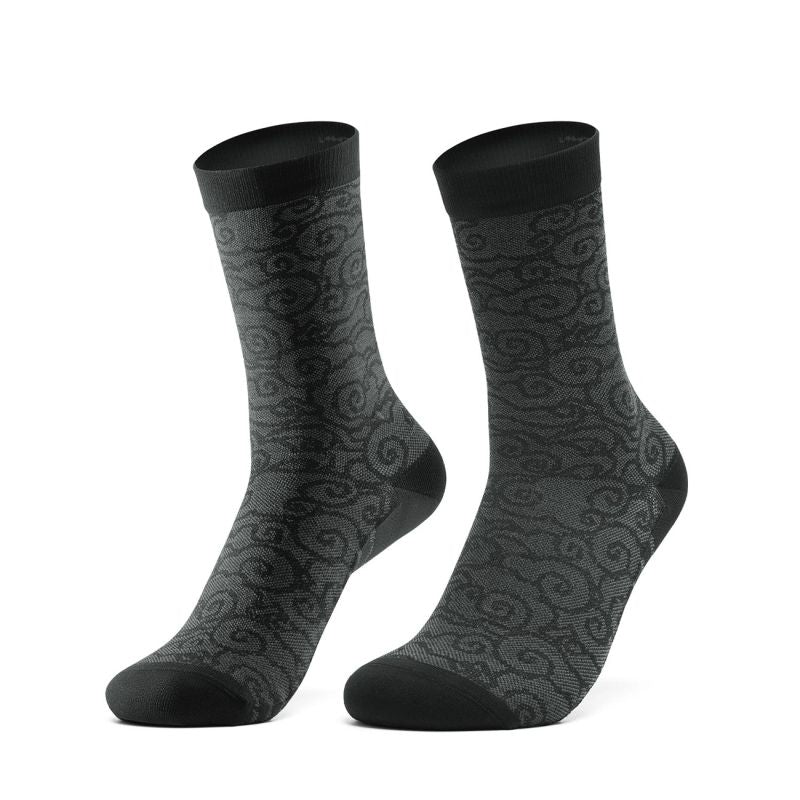 Rockbros 490025001 ROAD TO SKY Cycling Socks 39-42 cm - Black 39-42 cm \ czarny ruházat