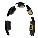 HMS Hhm13 New Hula Hop Black/Gold With Magnets And Weight + Counter arany jibbitz 17-44-574