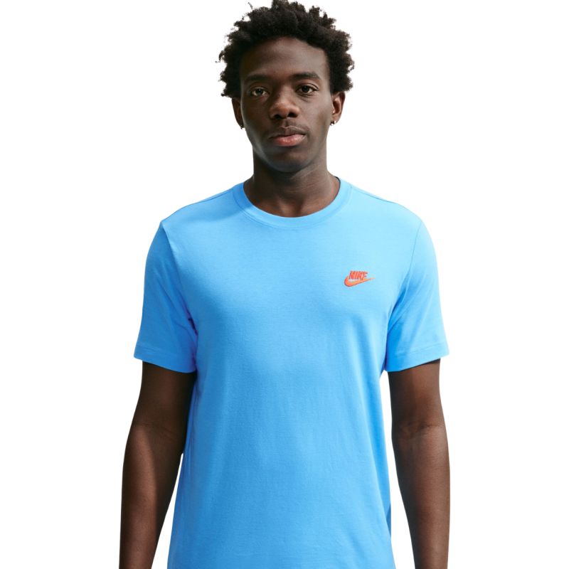 Nike Club Tee Men's Light kék póló AR4997497