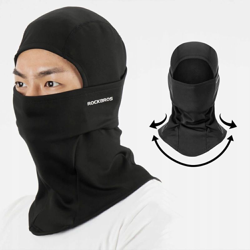 Rockbros sports balaclava insulated - black