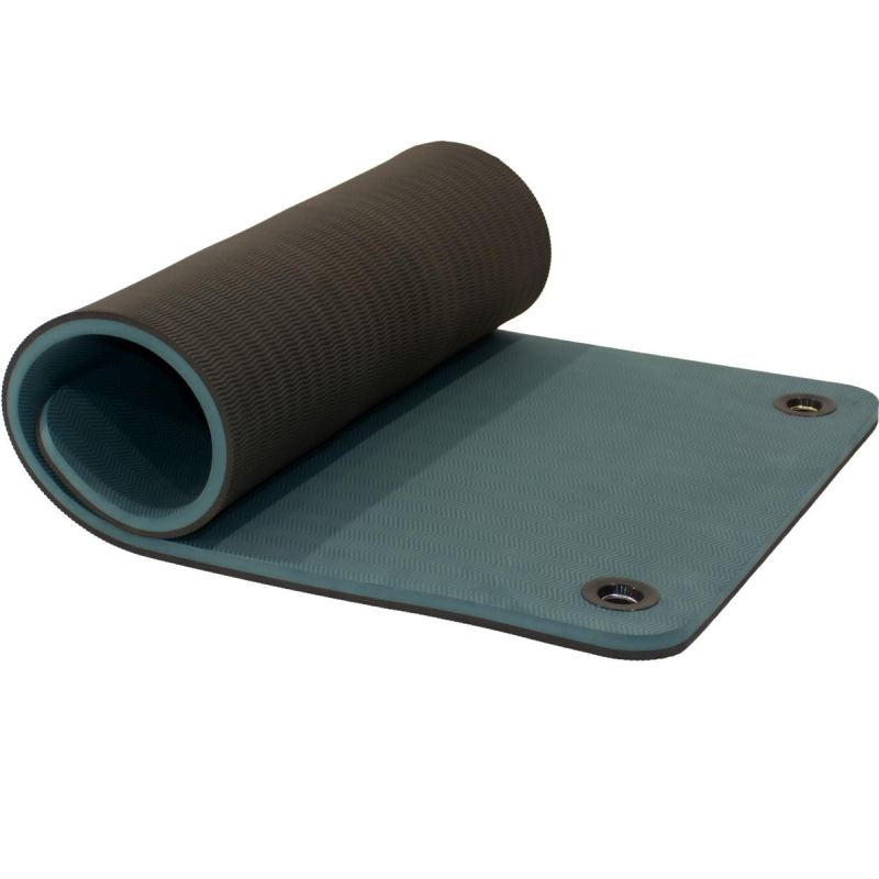 Enero CLUB FITNESS MAT WITH HOLES FIT fekete mats, training equipment