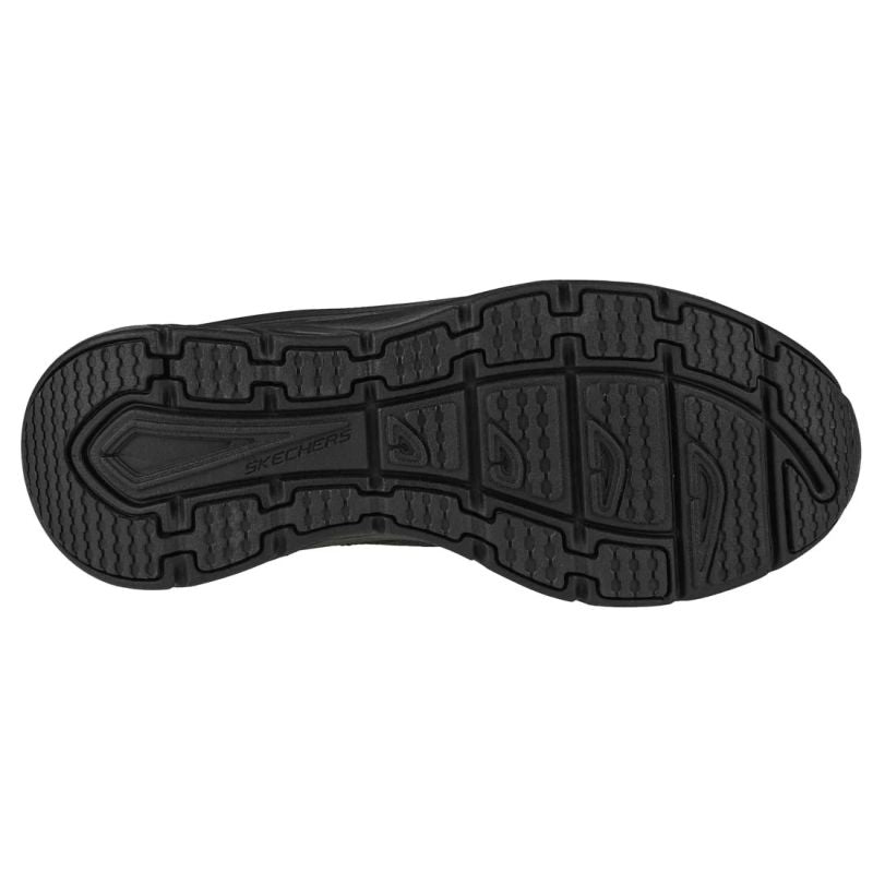 Skechers Relaxed Fit: D'Lux Walker - Infinite Motion 149023-BBK Black fekete utcai cipő