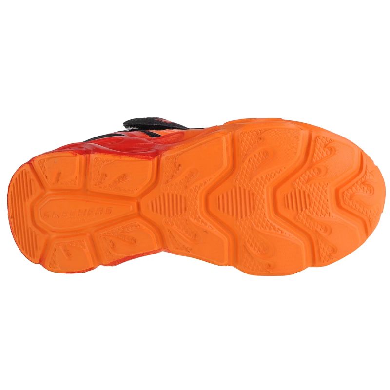 Skechers Thermo Flash - Heat-Flux 400103L-BKRD Black fekete utcai cipő