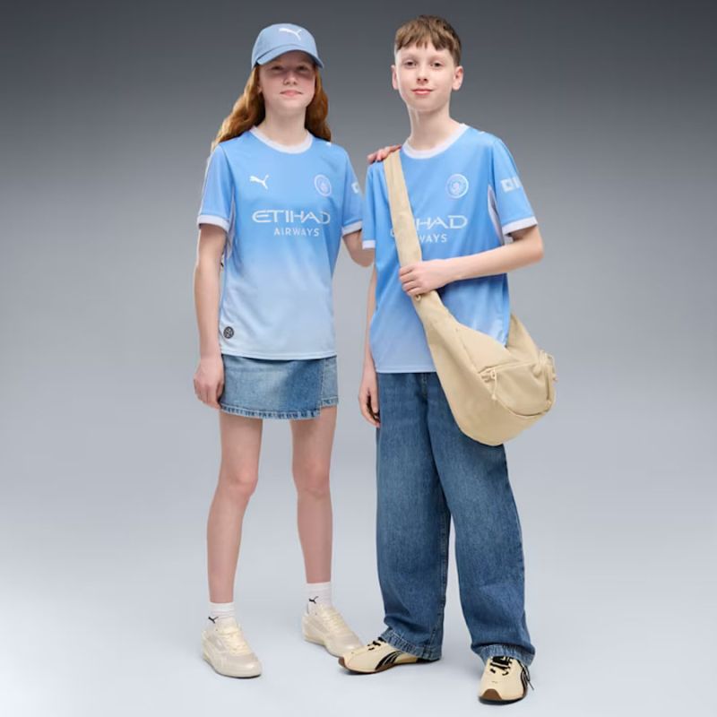 Puma Manchester City 2026/27 Home JSY Replica Jr Jersey