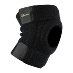 Rockbros sports protector for patella and knee joint, size - black fekete protectors and knee pads