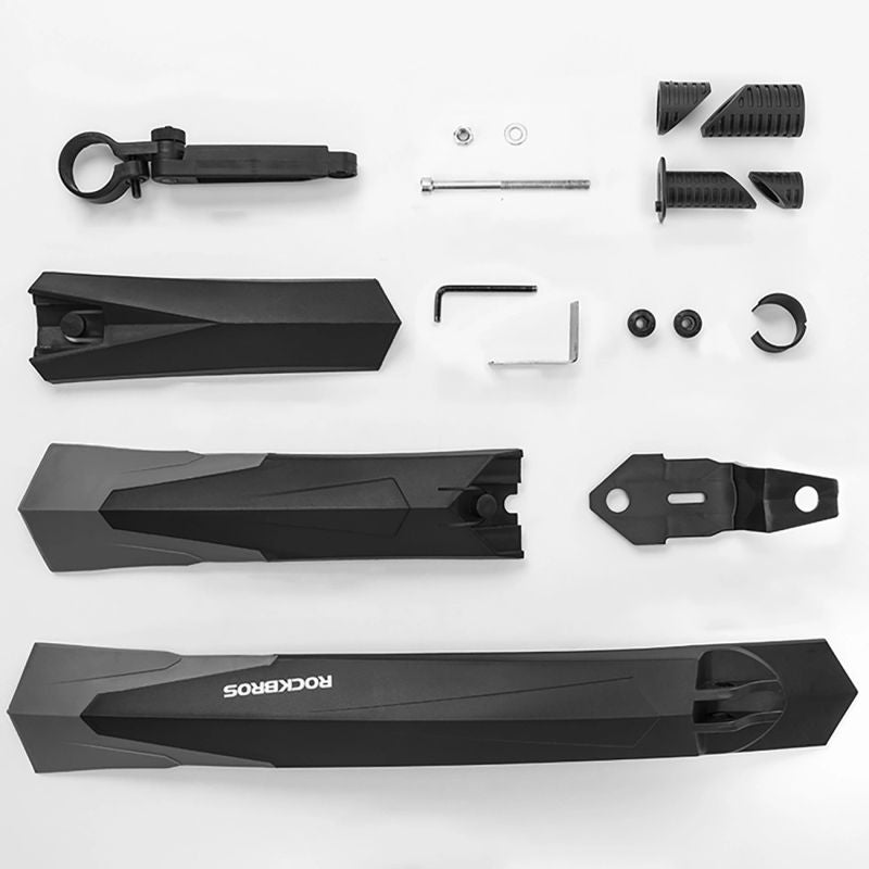 Rockbros DNB-890 Bicycle Fender Set - Black fekete sets