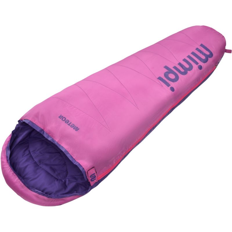 Meteor Mimpi Jr Sleeping Bag lila tourist equipment, sleeping bags 16941