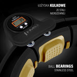 HMS Hhm13 New Hula Hop Black/Gold With Magnets And Weight + Counter arany jibbitz 17-44-574