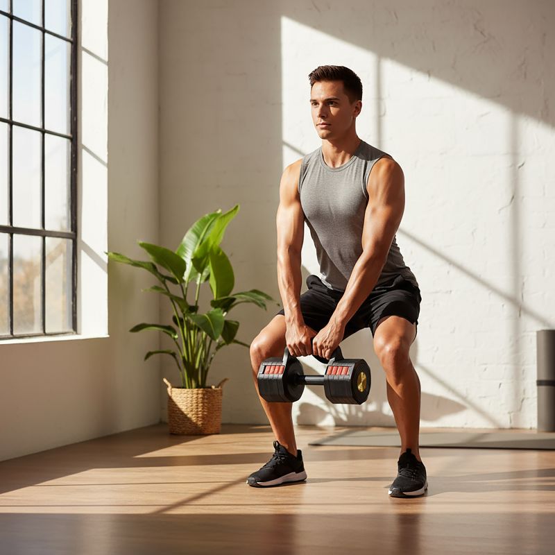 HMS HL05 3in1 ADJUSTABLE DUMBBELL WITH SUPPORT FOR PUSH-UPS AND KETTLEBELL súlyzó 17-47-402
