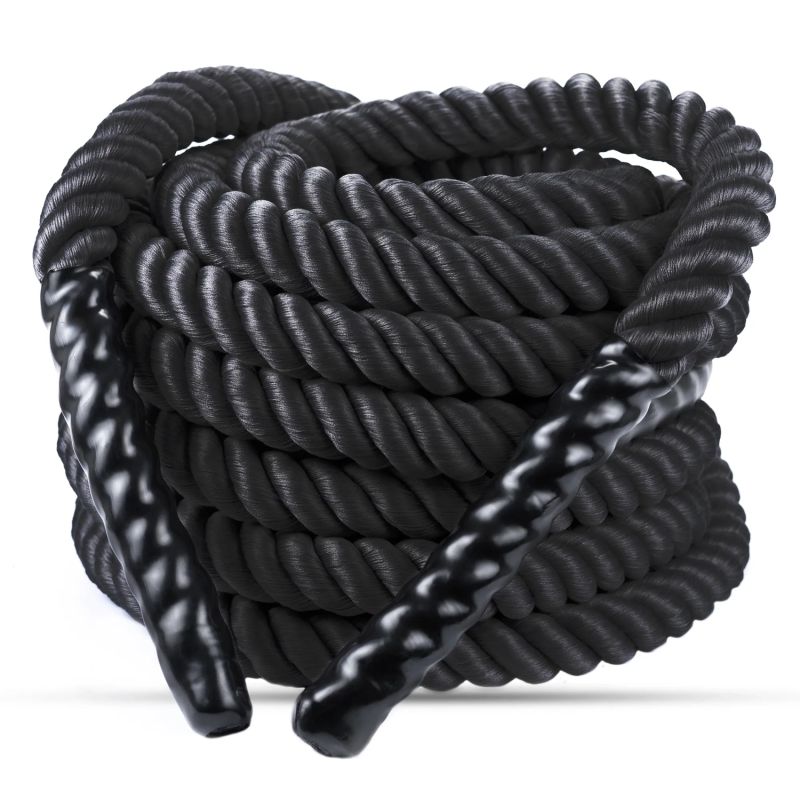 DBX Bushido Battle Rope for Cross Training 35mm 12M fekete ropes, training equipment