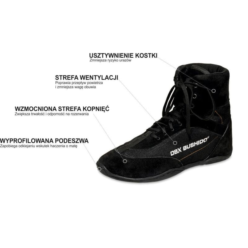 DBX Bushido MMA Boxing Wrestling Training ARS-2051B - Size cipő