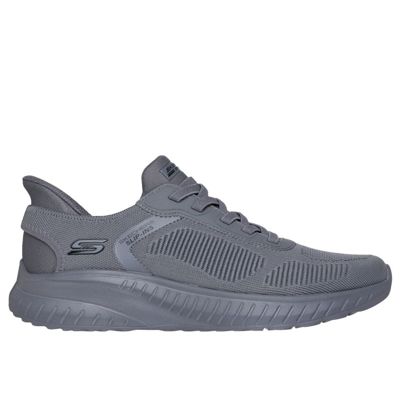 Skechers Men's BOBS SQUAD CHAOS SOLID STEP 118312 DKGY Sports utcai cipő