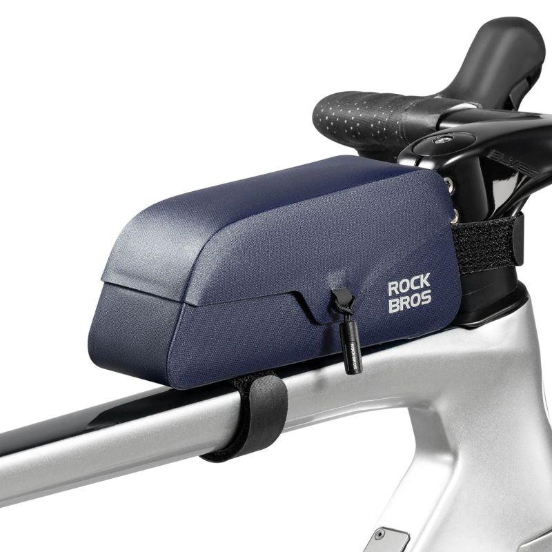 Rockbros 30120122006 Waterproof Bicycle Frame with Magnetic Closure 0.9L - Blue niebieski táska