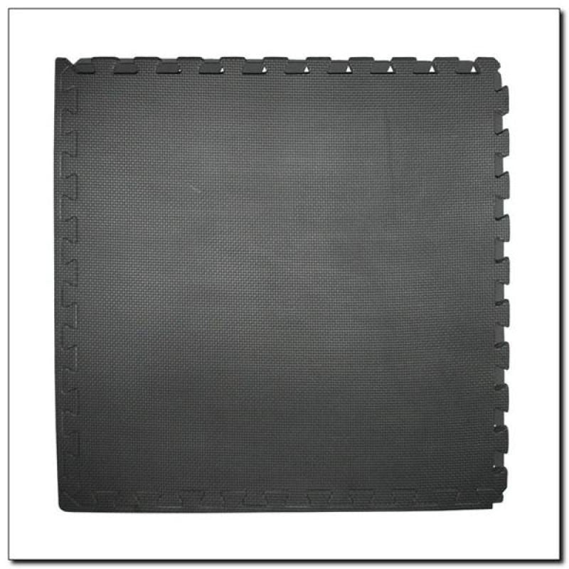 HMS Puzzle mat for strength equipment MP12 fekete fitness matrac 17-63-018