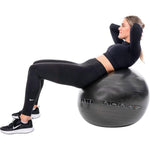 Pure 2 Improve Fitness Ball 65cm Black fekete balls, medicine balls