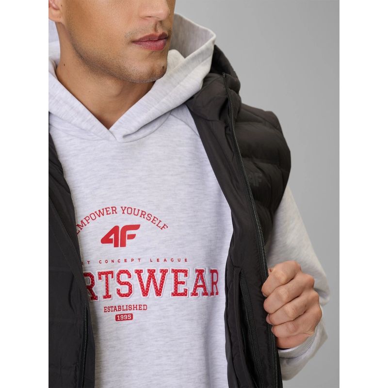 4F Men's synthetic-filled vest 3xl férfi mellény 4FRSS26TVJAM359-20S