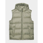 Men's down vest with natural filling 4F 4FWAW24TVJAM148-43S mellény