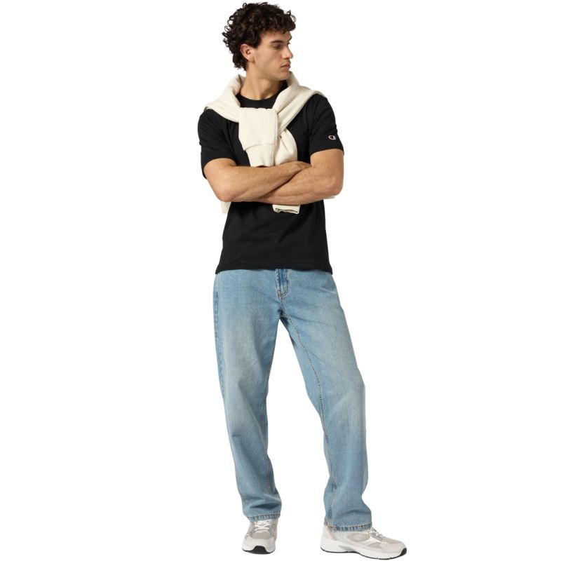 Champion Men's SS Tee 220278 KK001 fekete póló