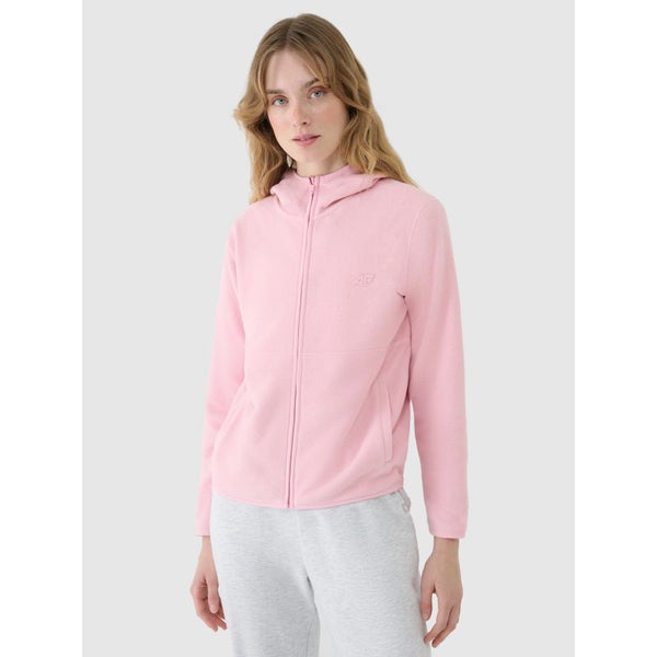 4f Women's regular fleece with hood 4FWSS25TFLEF323-56S General
