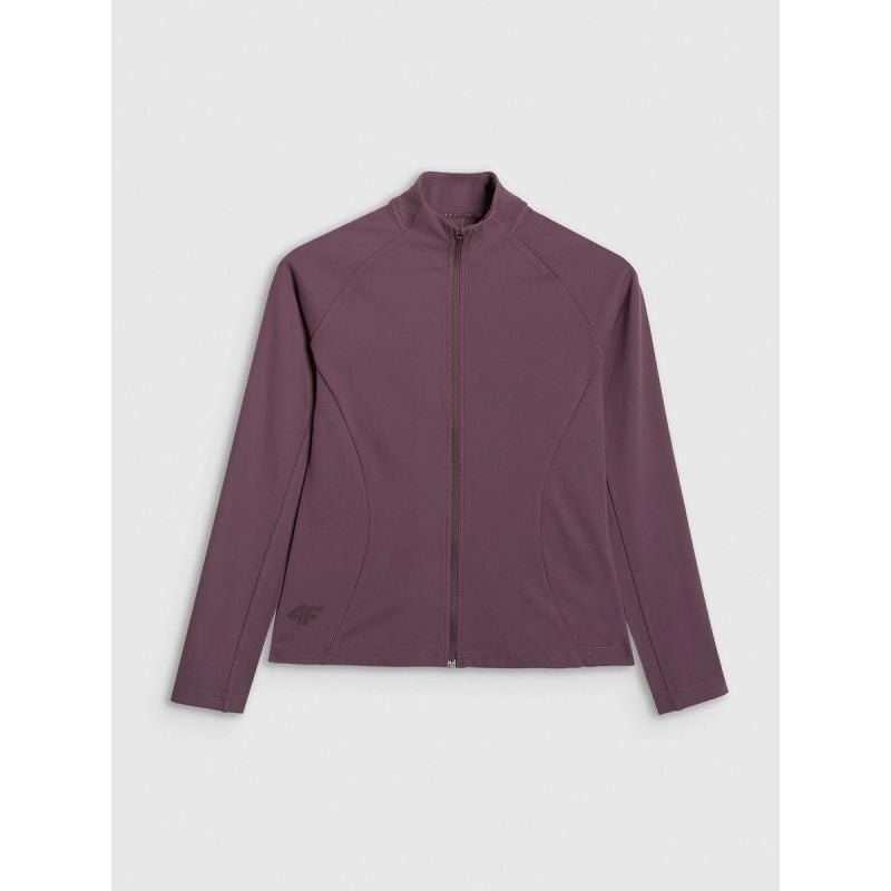 Women's slim quick-drying training sweatshirt 4F 4FRAW25TFSWF0808-81S