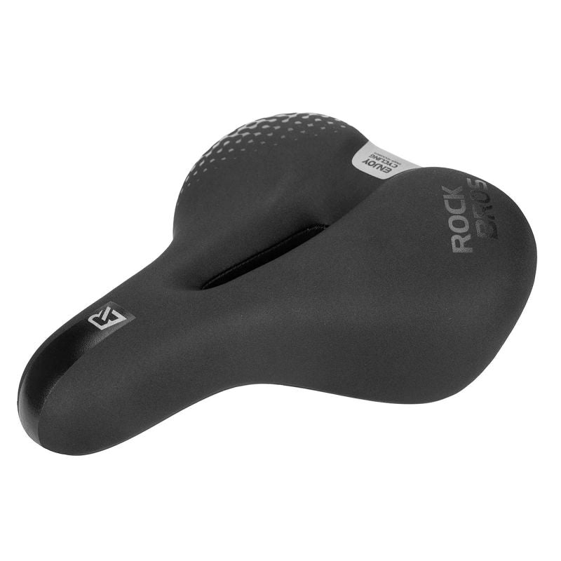 Rockbros 6876 comfortable ergonomic bicycle saddle - black