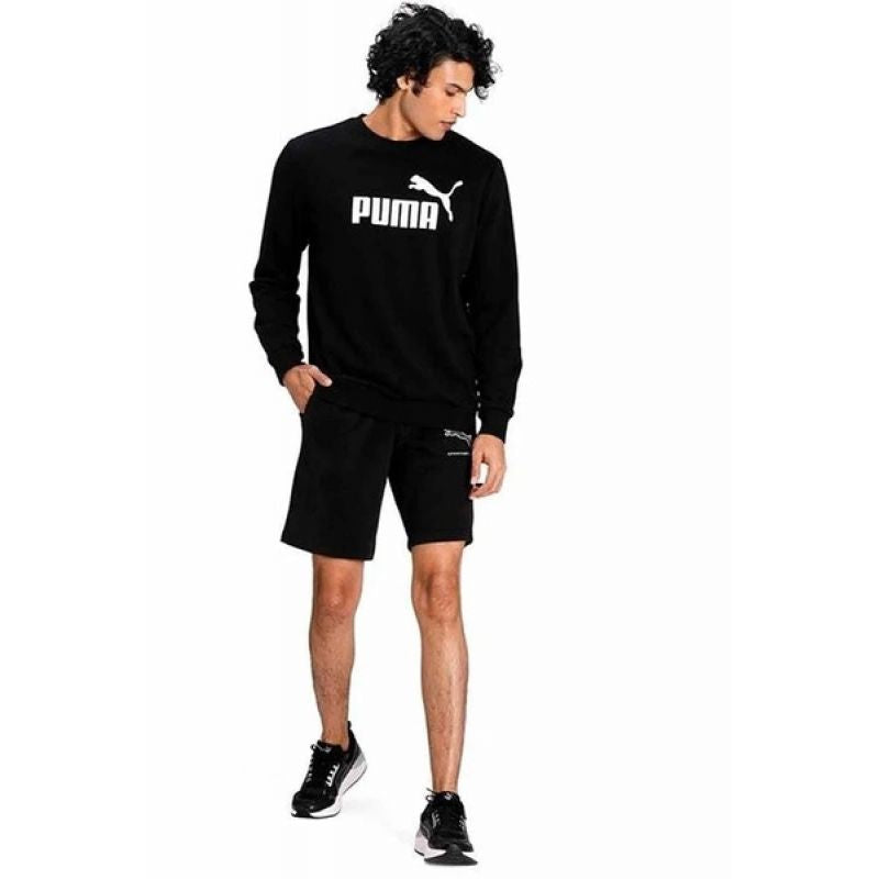 Puma ESS Big Logo Crew M sweatshirt 586680 01 Pulóver