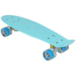 Enero Plastic skateboard 22" Led blue kék skateboards